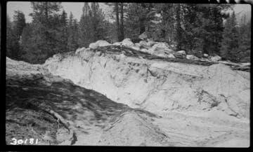 Big Creek, Vermilion Dam - Moraine Cut #3