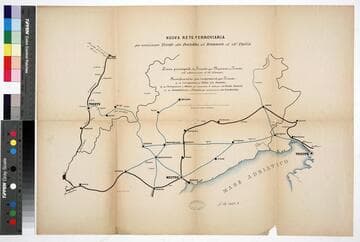 Nuova rete ferroviaria : per avvicinare Trieste alla Pontebba, al Brennero ed all'Italia