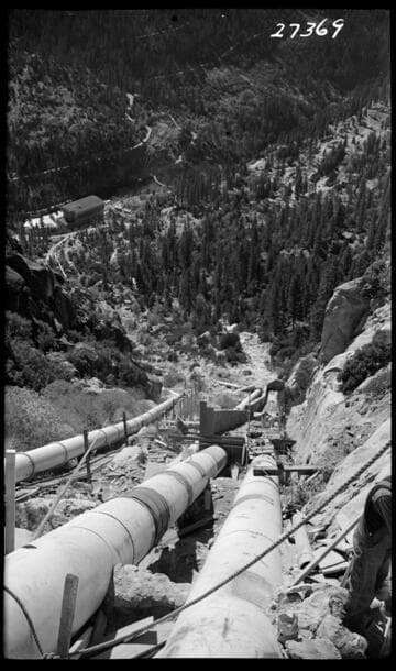 Big Creek #1 Penstock protection lines 1 & 2