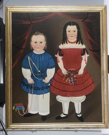 A Portrait of Two Children