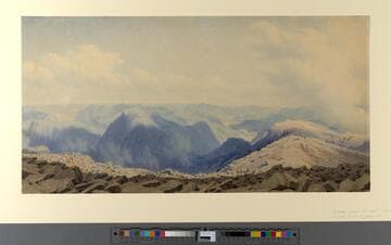 Scawfell Pike, View from the Summit