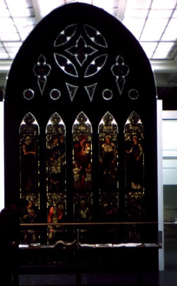 David Healey Memorial Window from the Unitarian Chapel, Heywood, Lancashire