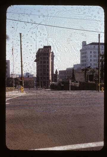 International Bank Building in demolition