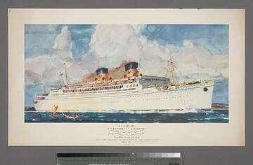 S.S. Lurline S.S. Mariposa S.S. Monterey giant white sovereigns of the Pacific