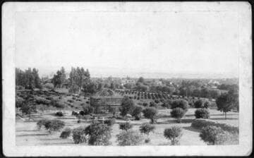Hollywood Blvd. and Cahuenga Ave. Sackett's Hotel, S.W. corner, ca. 1905