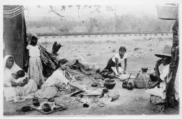 Preparing the family meal of tortillas