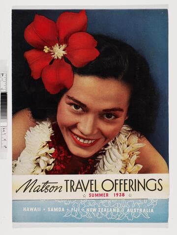 Matson travel offerings : summer 1938