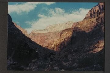 Twin towers in Stone Creek Canyon