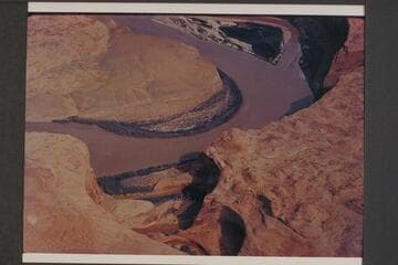 Mouth of Moki Creek.  Mile 125.  Approximate gauge:  23,000 cfs