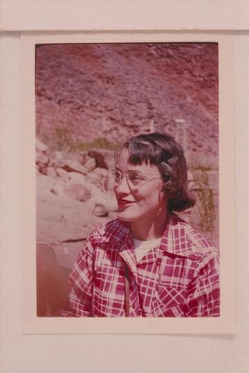 Marjorie G. Paul, 1951 Erie Street, Klamath Falls, Oregon.  Member of Mexican Hat Expedition party in Glen Canyon 1951, May 11-17.  Lees Ferry