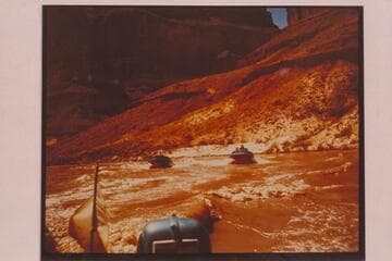 "CACTUS" and "RATTLESNAKE" trailing the "BOOTOO" in the Grand Canyon