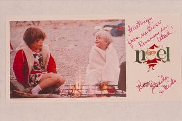 Ron, Sheila, et al:  Christmas card from the Smith's sent in 1974