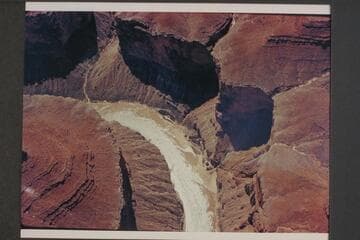 Triple Alcoves and Saddle Canyon.  Approximate gauge:  30,000 cfs