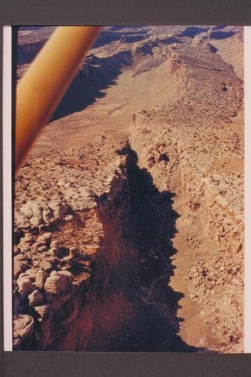 At upper left is the upper end of Red Lake Canyon