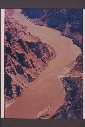 Mile 207 in Cataract Canyon.  Preliminary gauge:  29,700 cfs