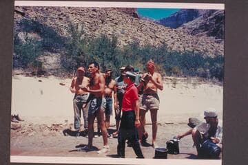 Garth takes a verse in the Disney story; 205 Mile Rapids