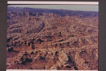 The Needles, Chesler Park.  Southeast of the Junction.  From near the southern end of Cyclone Canyon