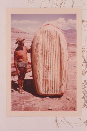 Dock Marston and Sportyak; Pierces Ferry after the transit of the Grand Canyon