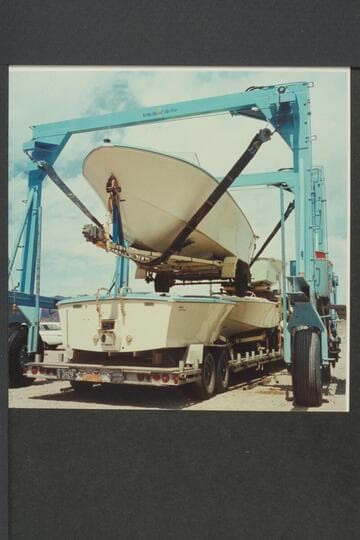Mack Miller's first shipment of Turbocraft; Boulder City