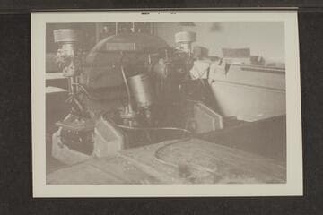 Joe Lyon (?) shallow draft inboard motorboat