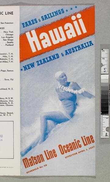 Fares & sailings : Hawaii New Zealand & Australia