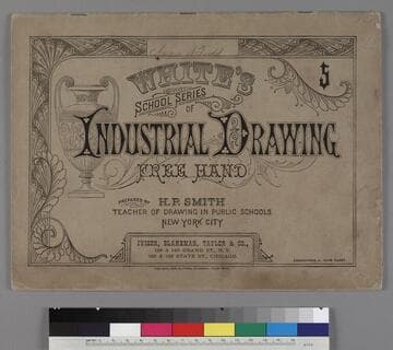 White's School Series of Industrial Drawing, Free Hand