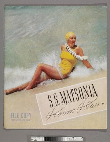 S. S. Matsonia room plan