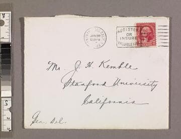 Invitations to inspect the new SS Mariposa