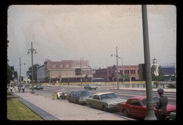 The Plaza partially restored