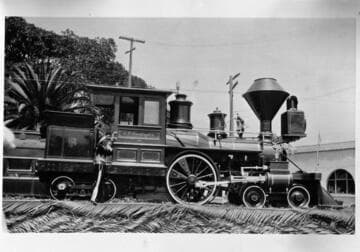 Southern Pacific Locomotive, C.P. Huntington