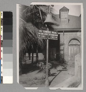 Plaza Mission; El Camino Real Bell