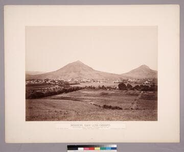 Mission, San Luis Obispo. / San Luis Obispo County, California, Established Sept. 1st, 1772