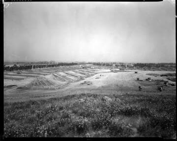 U.S. Naval Hospital under construction, Norco. 1943