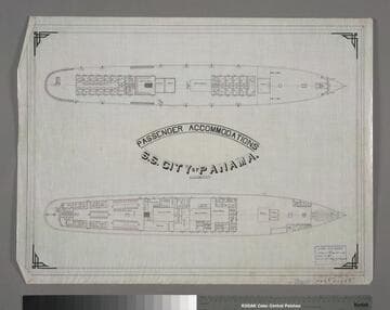 Passenger Accomodations : S.S. City of Panama