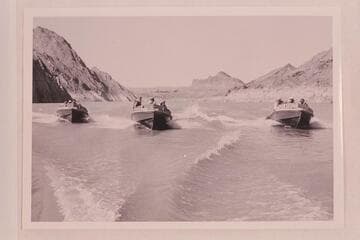 The "CACTUS", "BOOTOO" and the "RATTLESNAKE"; Lake Mead