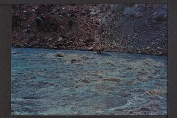 Harris-Brennan boat between Rapids 22 and 23