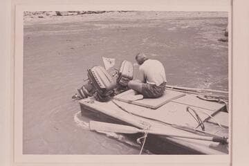 Masland rigging on the "BOOTOO", Mile 24 1/2