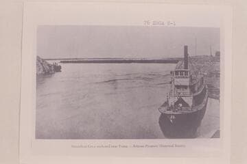 The steamer "GILA" at Yuma