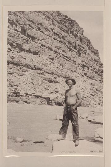 Norman Nevills; San Juan trip of 1946, June 10