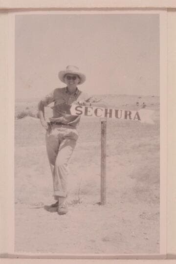 Ynez Haase's Christmas Card of 1958