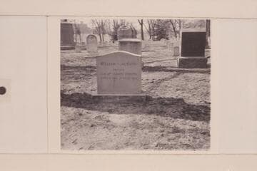 Tombstone of William H. Jackson in Arlington Cemetery