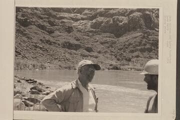 Dock Marston and Larry Sanderson; Lees Ferry