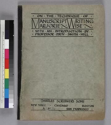 On The Technique of Manuscript Writing