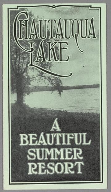 Chautauqua Lake, A Beautiful Summer Resort