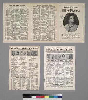 Brown's Famous Pictures ; Brown's Famous Bible Pictures