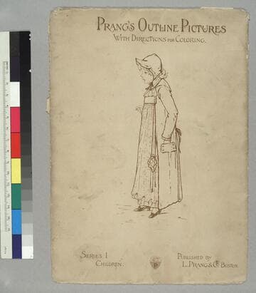 Prang's Outline Pictures with Directions for Coloring