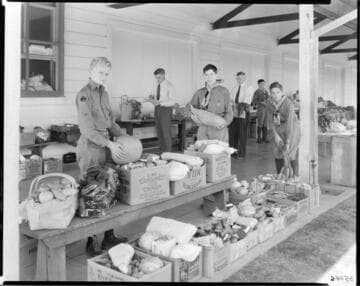 Boy Scouts, Polytechnic Elementary School, 1030 East California, Pasadena. 1934