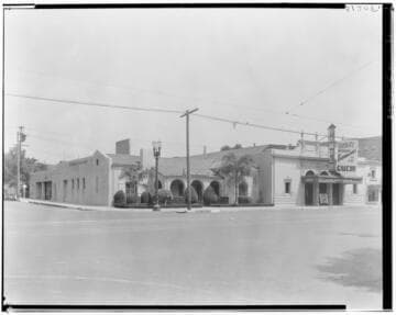 Main Street between 3rd and 4th Streets, Alhambra. 1928