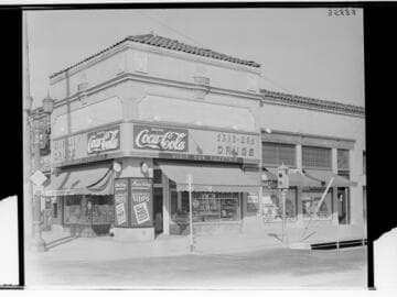 Save-Way Drugs, 1795 East Colorado, Pasadena. 1939