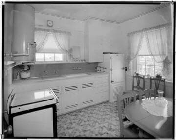 Kitchen of remodeled apartment, 2490 East Colorado, Pasadena. 1936